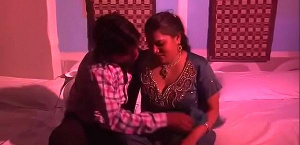  Desi aunty romance with two young boys